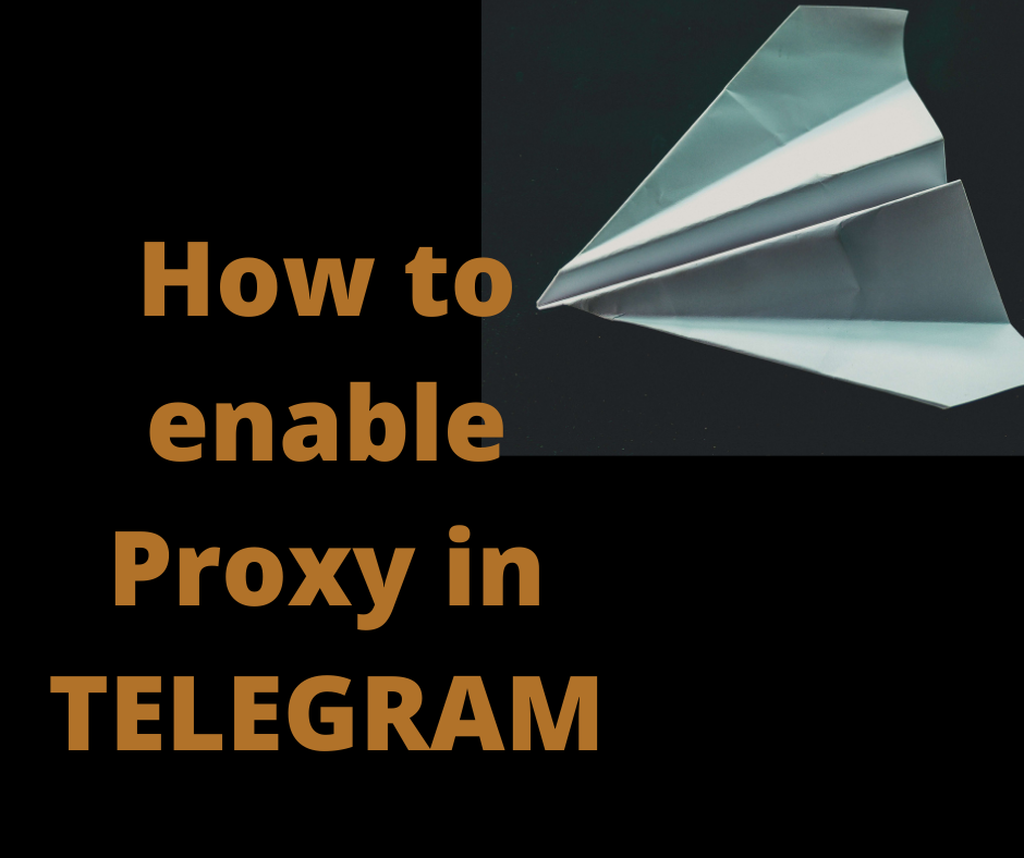 How to enable proxy in telegram